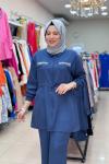6038 ALİZE TAKIM  İndigo Mavi