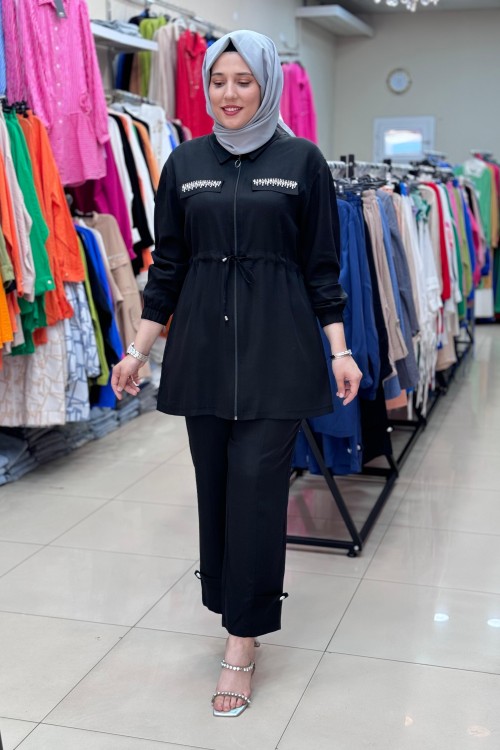 6038 ALİZE TAKIM  Siyah