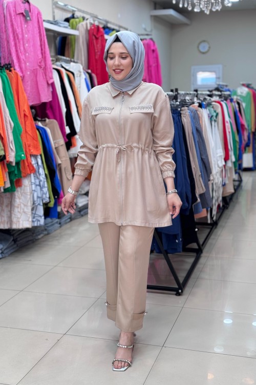 6038 ALİZE TAKIM  Taş Rengi