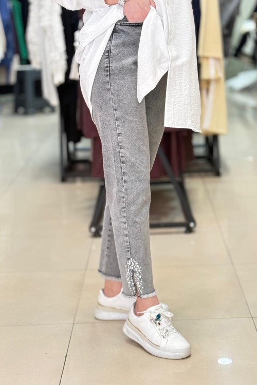 DAMLA TAŞLI KOT Füme