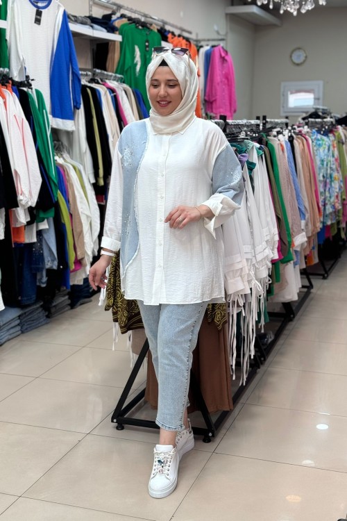 HÜRREM GÖMLEK  Beyaz