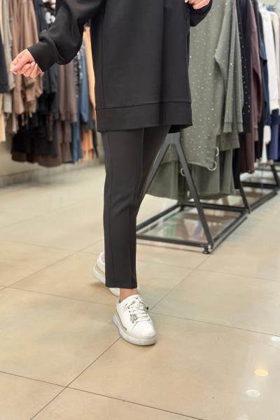 Modiva MUHTEŞEM Kumaş Pantolon Siyah