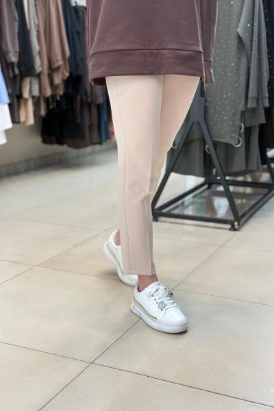 Modiva MUHTEŞEM Kumaş Pantolon Taş Rengi